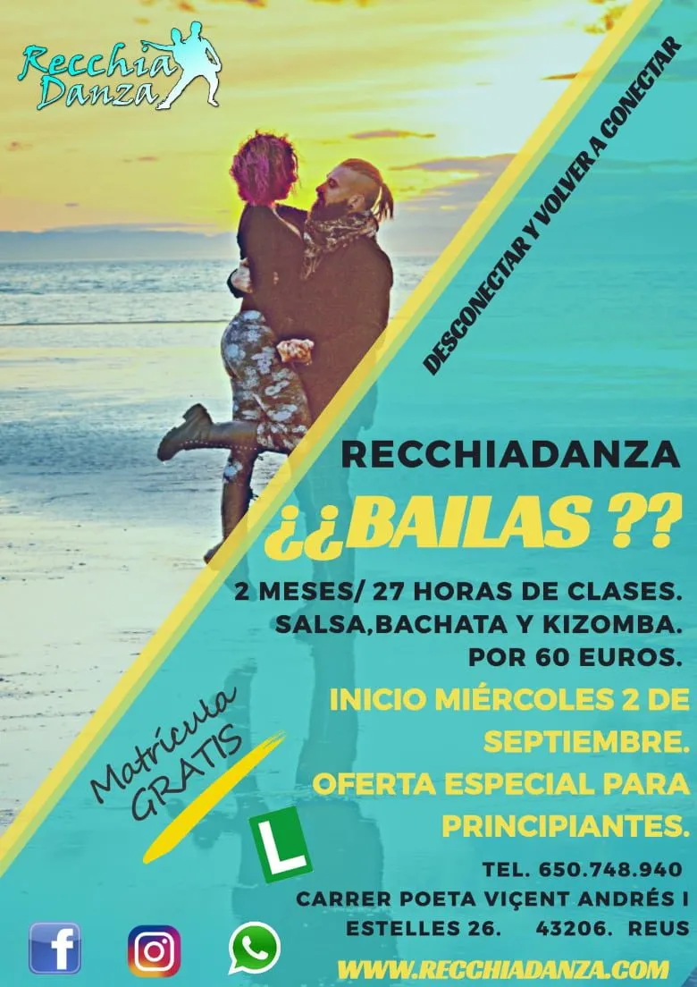 nuevo horario para aprender a bailar en reus tarragona